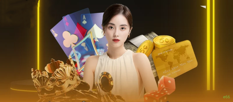 Imagem promocional dos jogos de lottery da e66